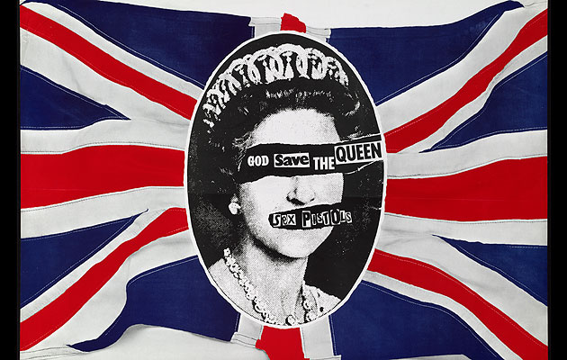 3.God-Save-the-Queen-poster-promoting-the-Sex-Pistols-designed-by-Jamie-Reid-1977cJamie-reid-photograph-VA