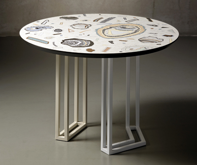 Moon Rock table by Bethan Laura Wood