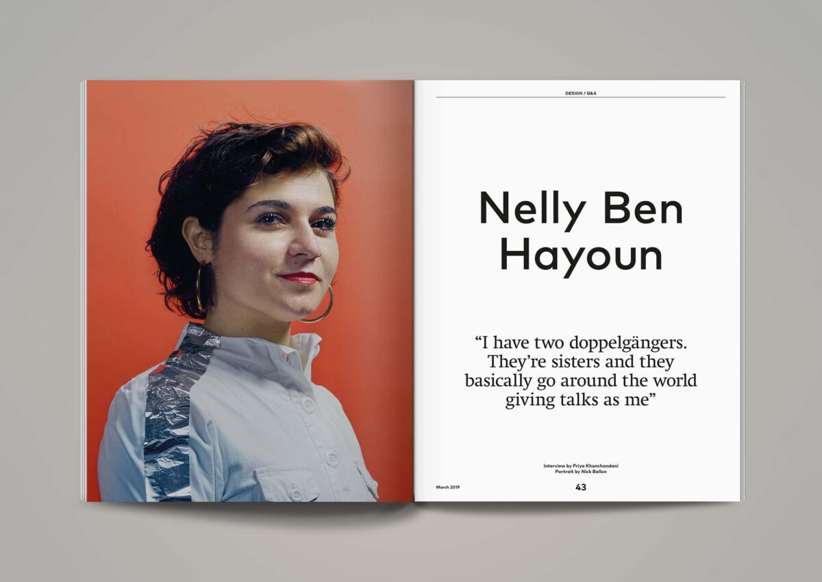 Nelly Ben Hayoun in ICON 189