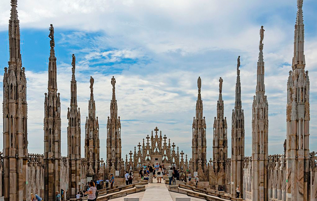 Roof of the Duomo Milan ICON copy