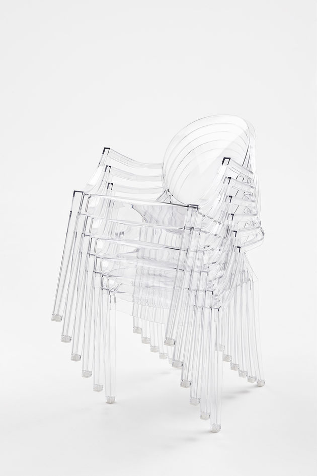 Louis Ghost chair by Philippe Starck for Kartell