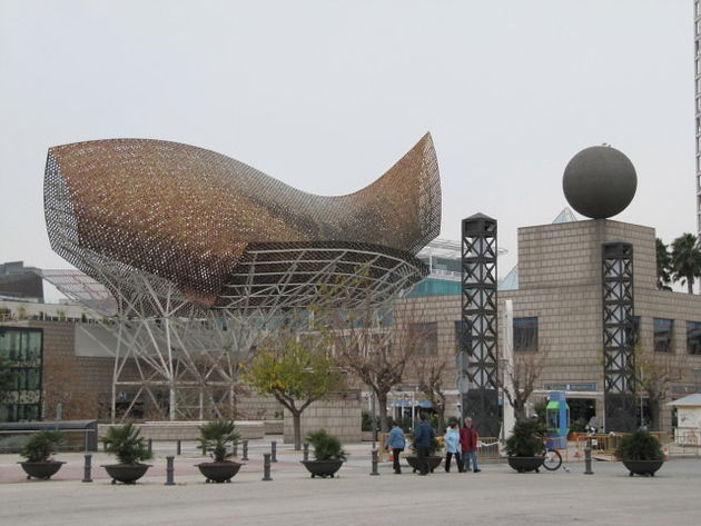 Frank Gehry's Fish in Barcelona