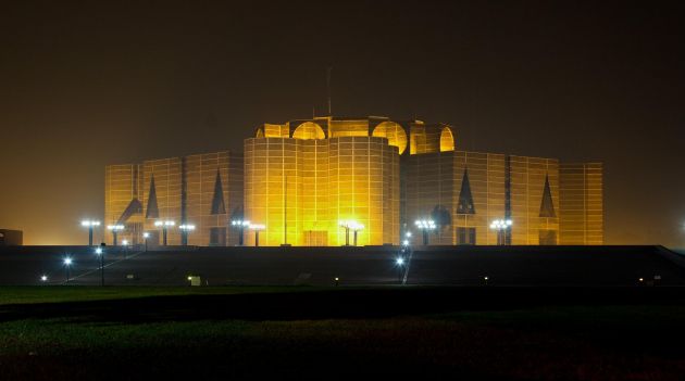 Dhaka National Assembly Building. Photo by Sajeeb Ahmed