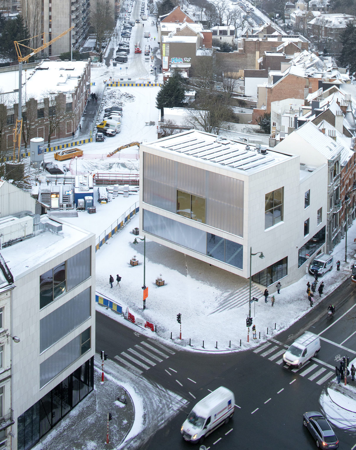 B-architecten Designs Cultural And Sports Centre In Brussels - ICON ...